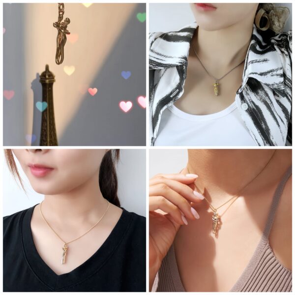 Infinity Hug Pendant Necklace For Lover