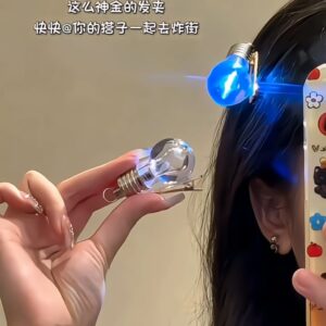 bulb hair clip